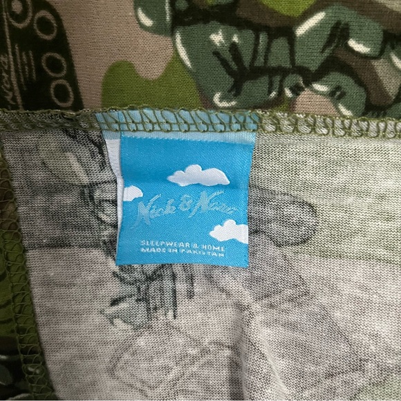 Nick and Nora twin size bed sheet set army men - Picture 4 of 4